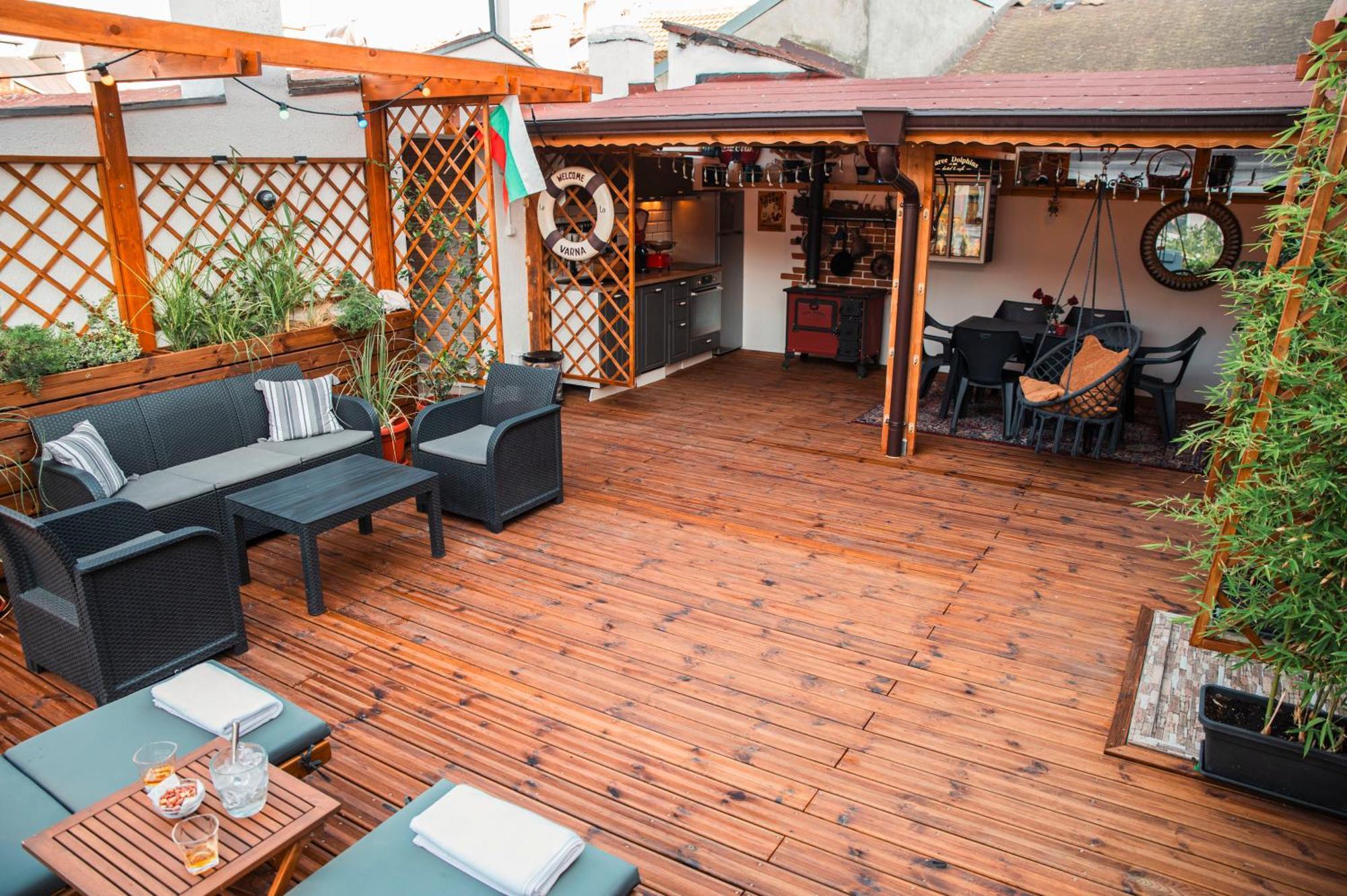 Three Dolphins Hotel With Rooftop Terracе Varna Extérieur photo